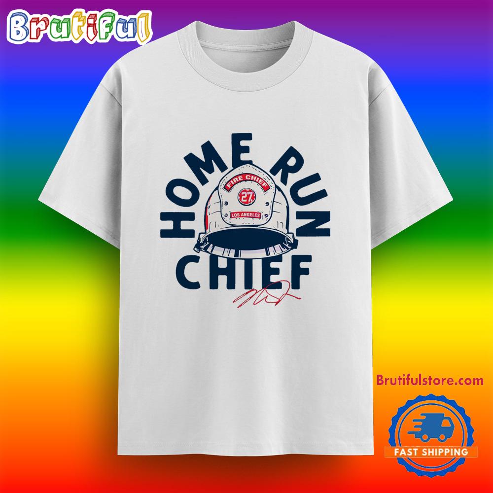 Home Run Chief Mike Trout Los Angeles Angels T Shirt