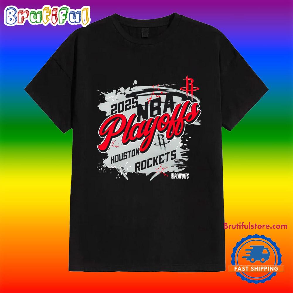 Houston Rockets 2025 Playoffs Graphics Shirt