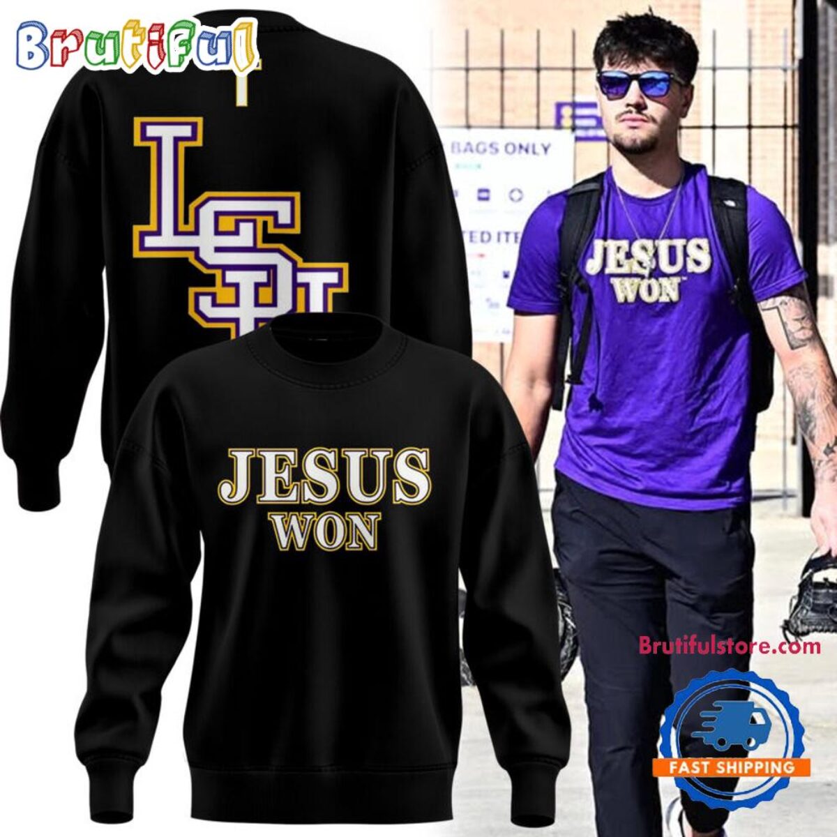 jesus-won-black-sweatshirt4329