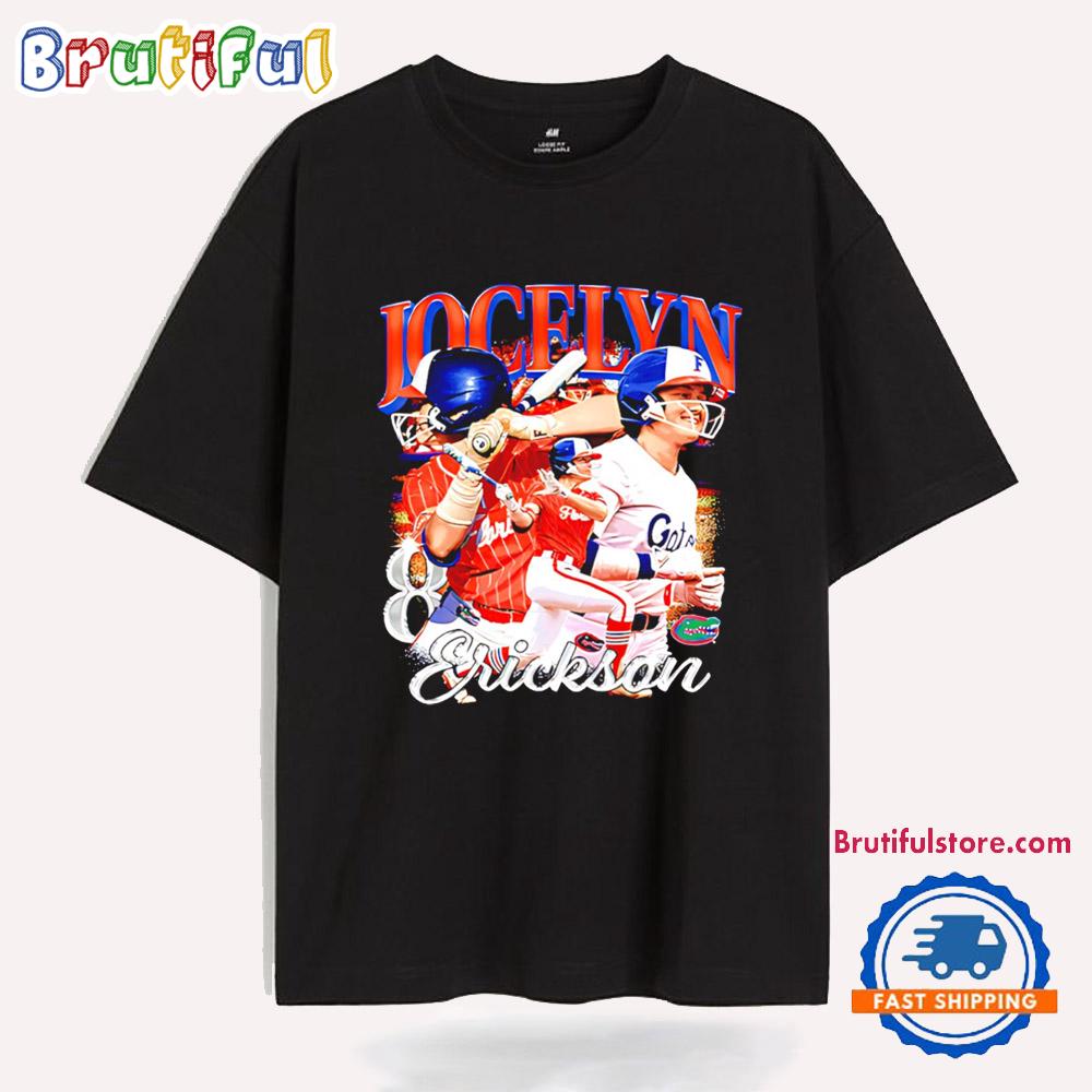 Jocelyn Erickson Florida Softball Player Collage T Shirt