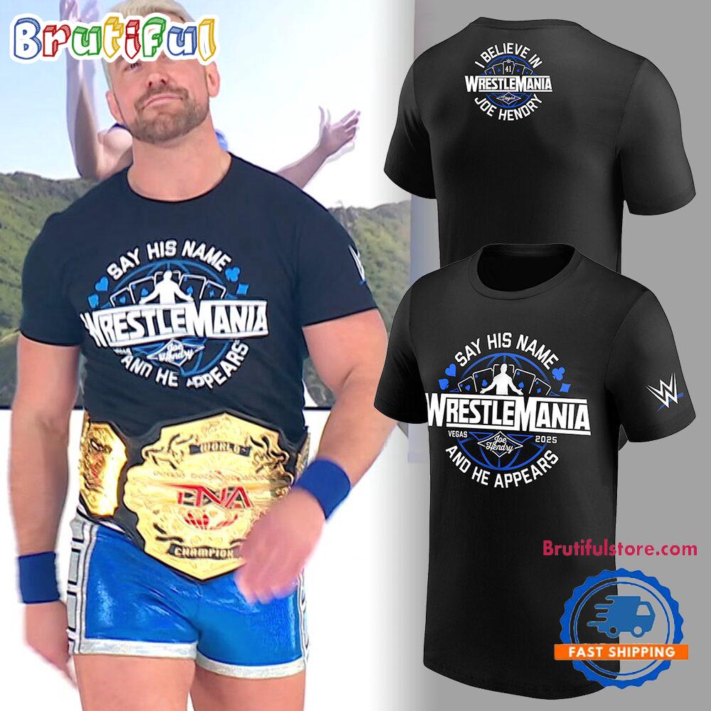 Joe Hendry W.W.E 2025 Shirt