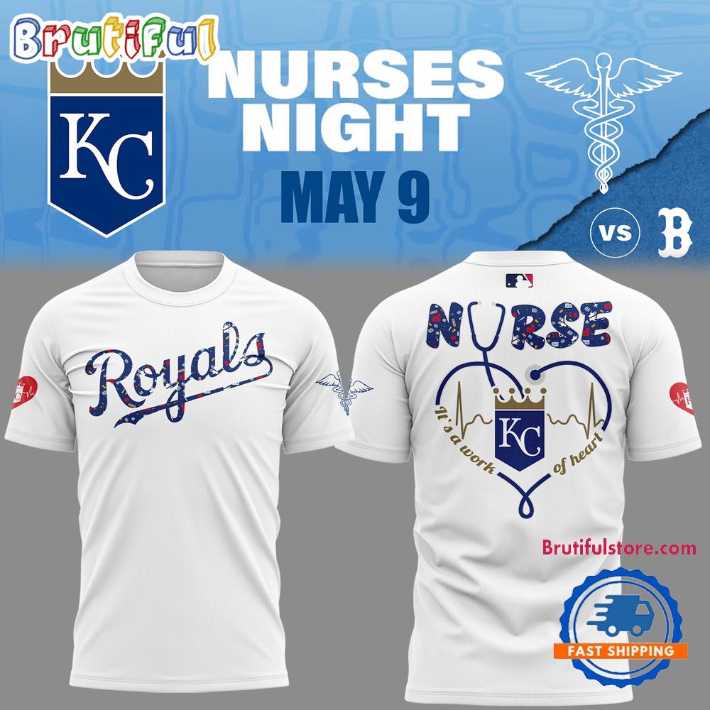 Kansas City Royals Baseball NURSES NIGHT T Shirt