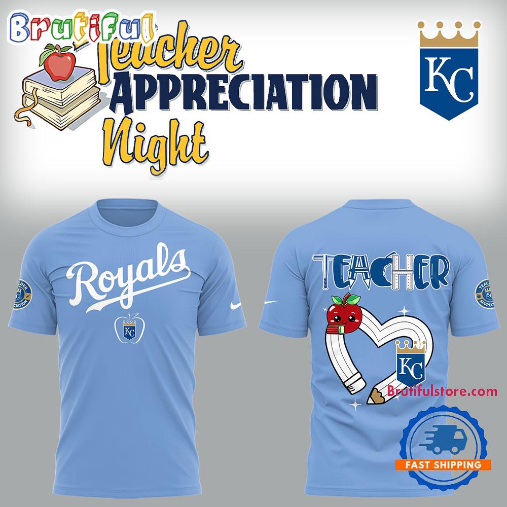 Kansas City Royals x Teacher Appreciation Night 2025 T Shirt