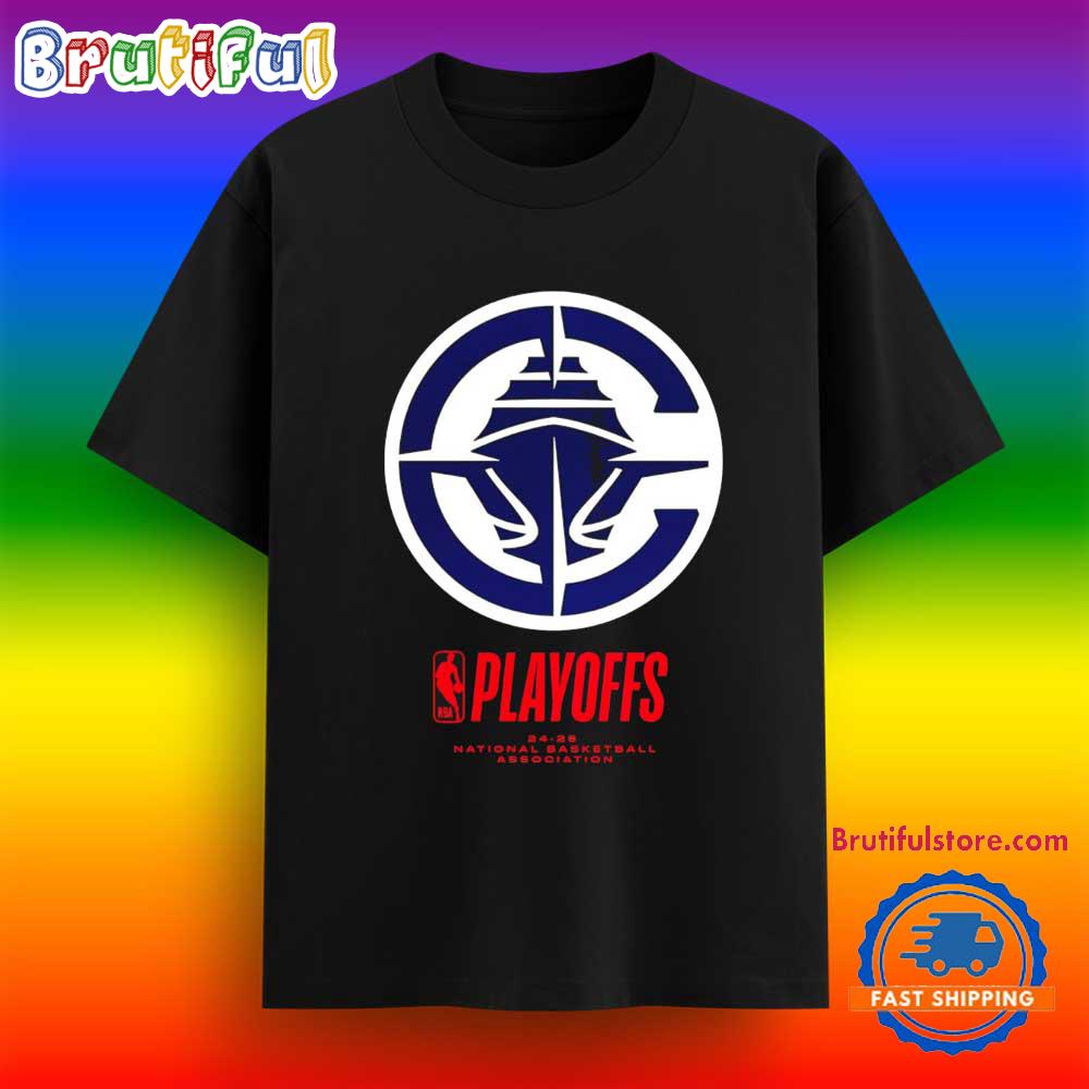 La Clippers 2025 Nba Playoffs Logo T Shirt