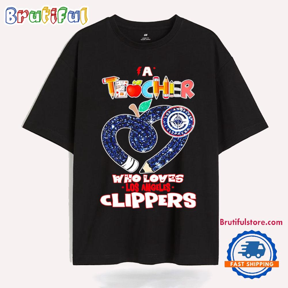 La Clippers Teacher Chalkboards by Day Scoreboards by Night T Shirt