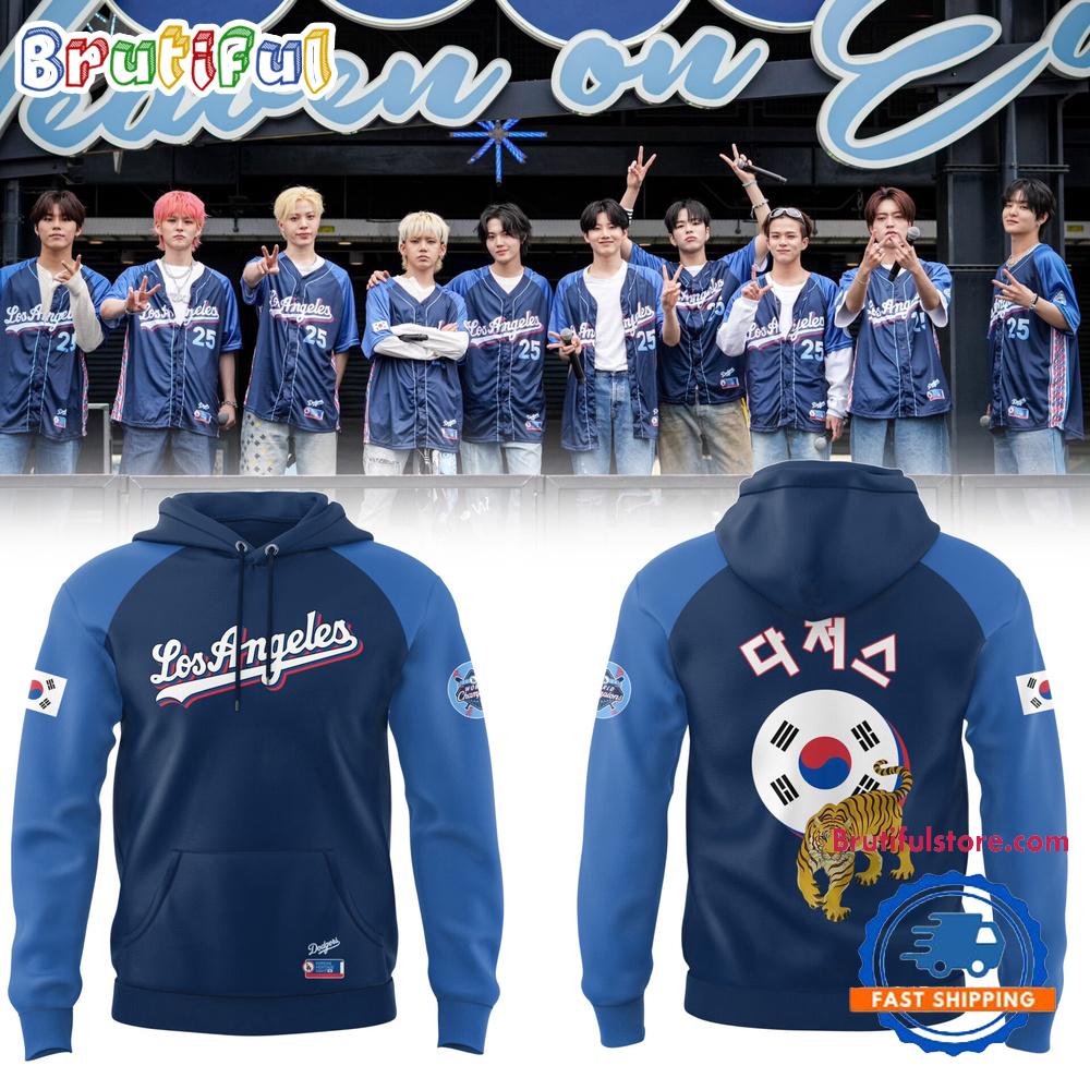 Los Angeles Dodgers Baseball Limited Korean Heritage Night Hoodie Shirt