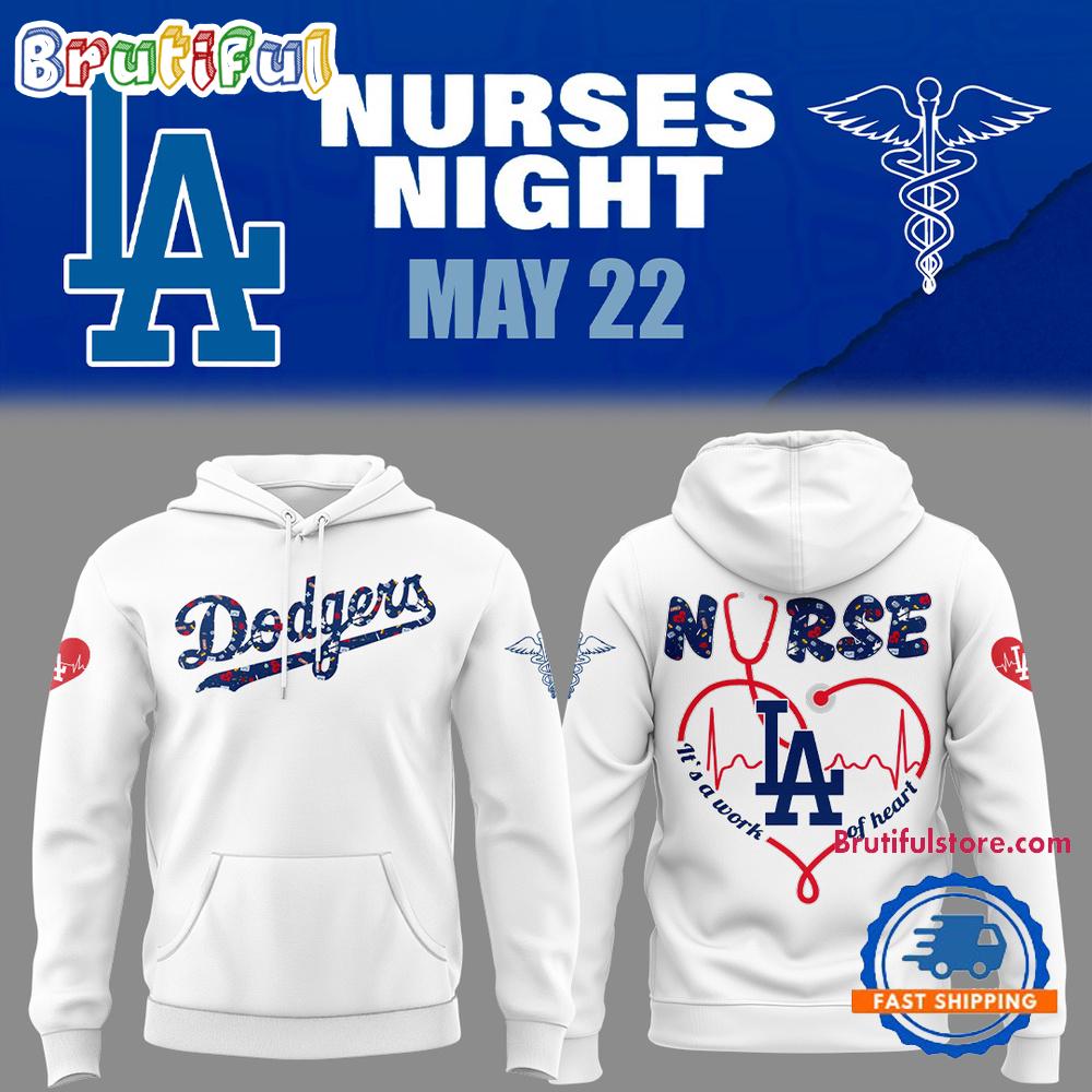 Los Angeles Dodgers NURSES NIGHT Hoodie