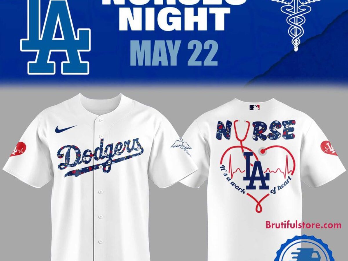 Los Angeles Dodgers NURSES NIGHT Jersey Shirt