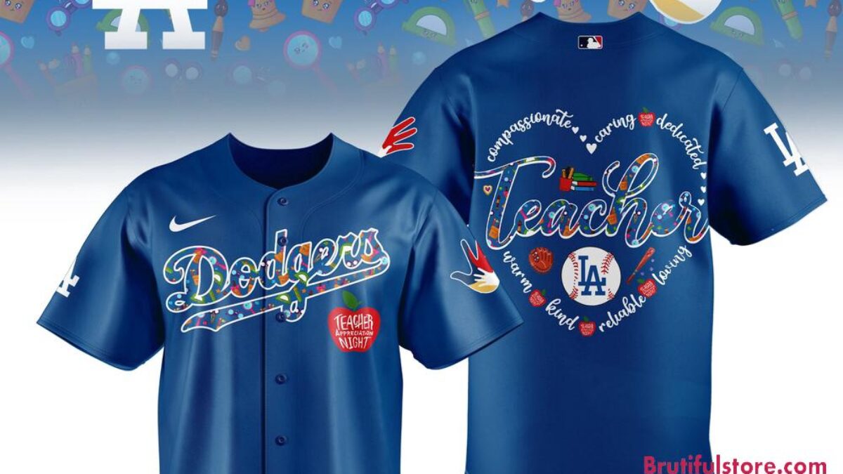 Los Angeles Dodgers x Teacher Appreciation Night 2025 Baseball Jersey