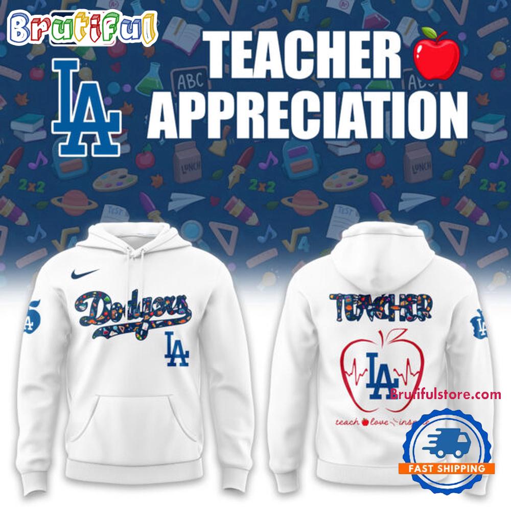 Los Angeles Dodgers x Teacher Appreciation Night 2025 Hoodie