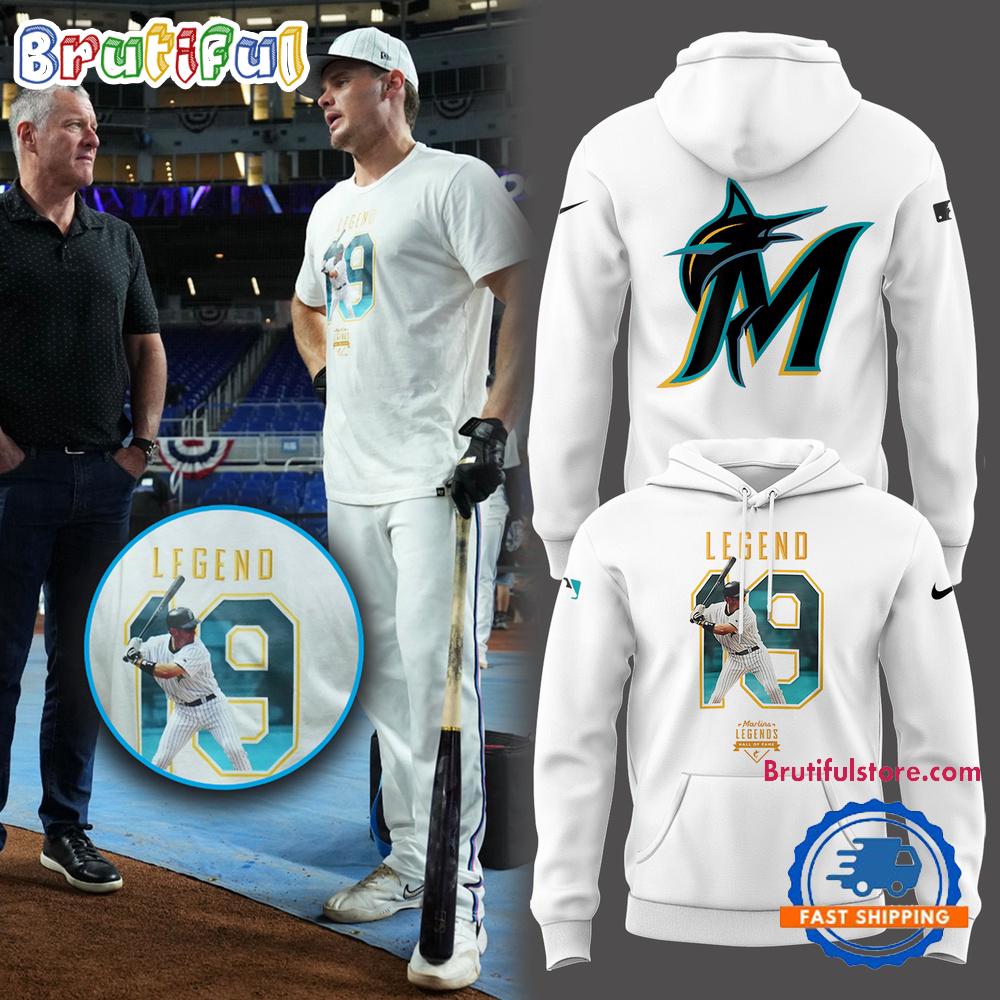 Miami Marlins Baseball 2025 Marlins Honoring Jeff Conine Hoodie
