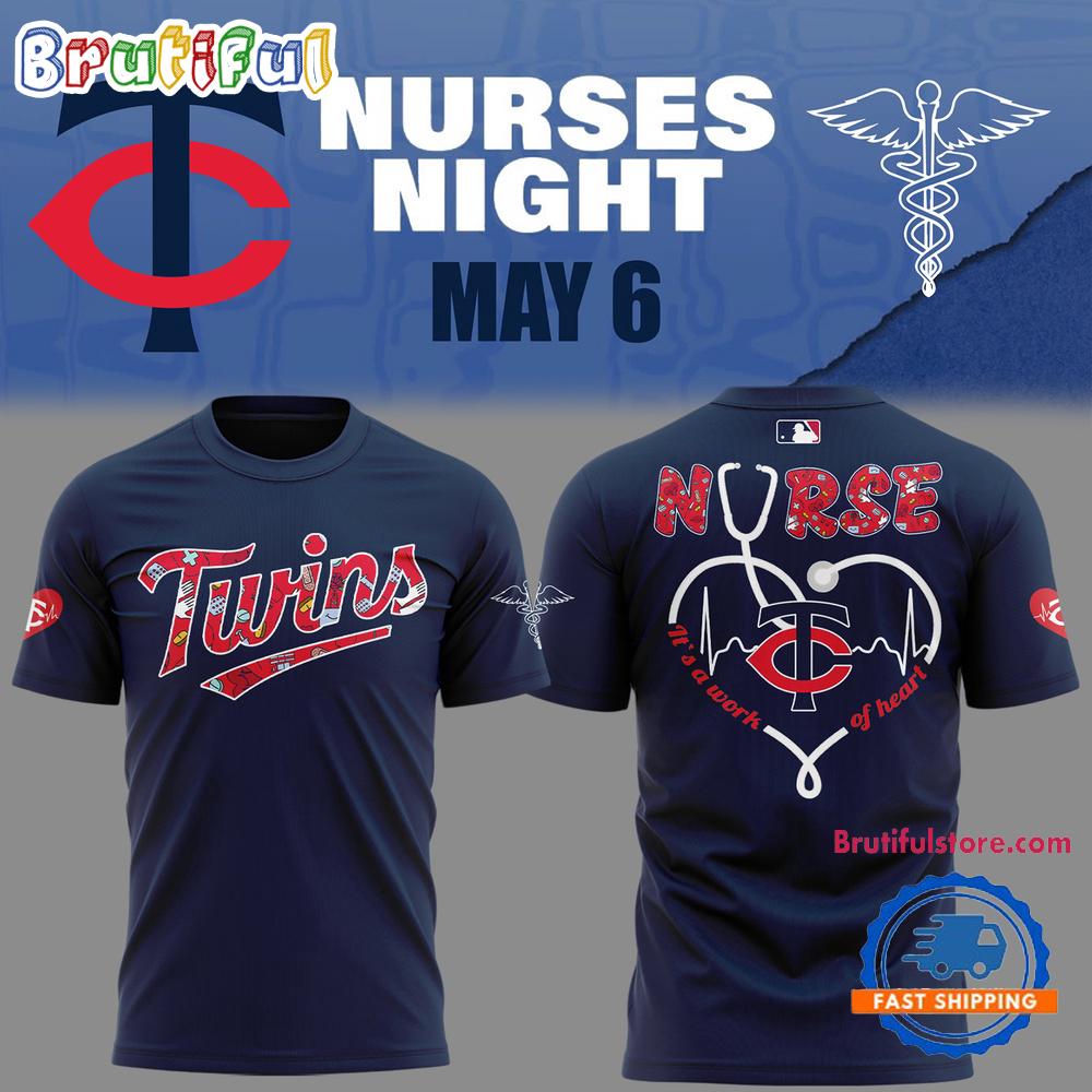 Minnesota Twins Baseball NURSES NIGHT T Shirt