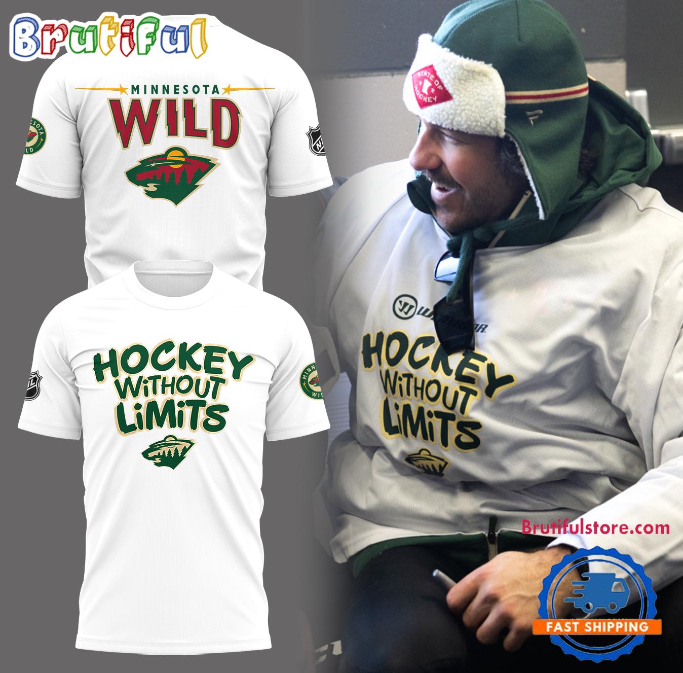 Minnesota Wild Hockey Without Limits T Shirt1