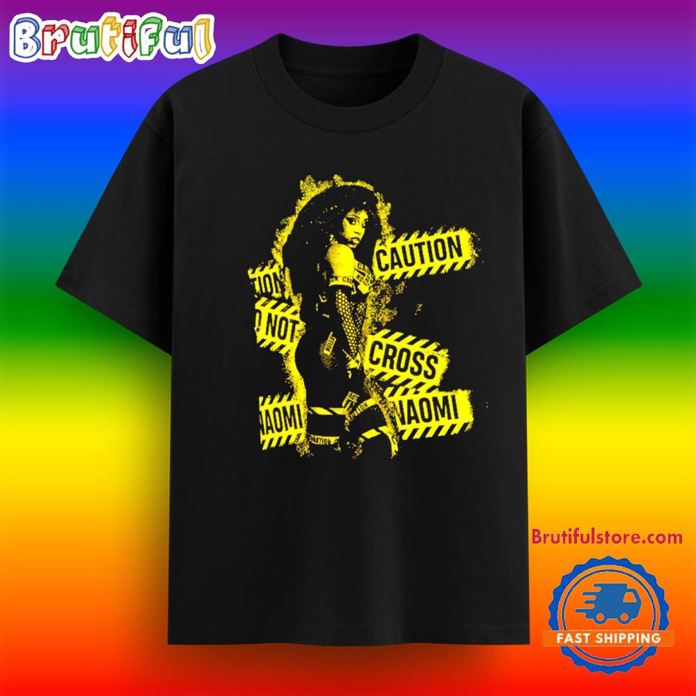 Naomi Caution Do Not Cross WWE Shirt