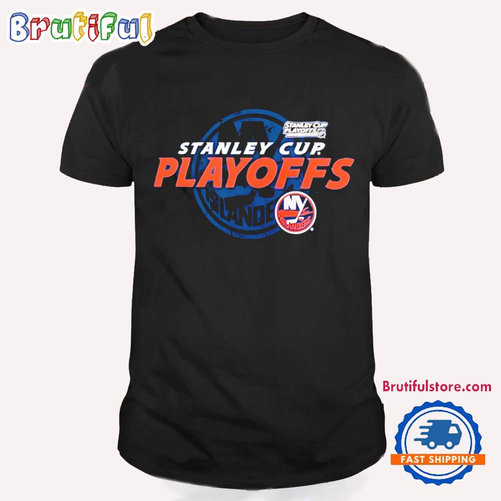 New York Islanders Nhl Stanley Cup Playoffs 2025 Logo T Shirt