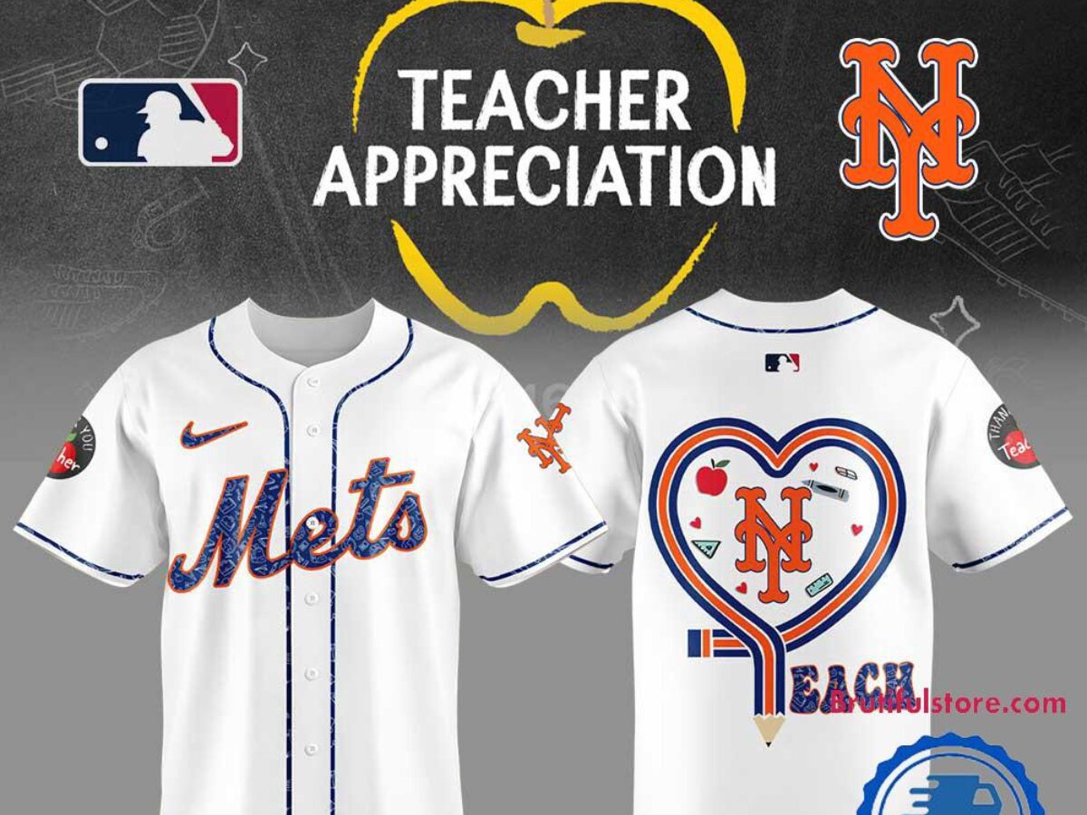 柏田　メッツ　シャツ　Mets KASHIWADA 18 M アメリカ製　巨人 New York Mets Teacher Appreciation 2025 Baseball Jersey