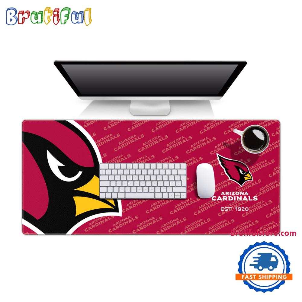 NFL Arizona Cardinals Mouse Mats, Football Logo Series Desk Mouse Pad