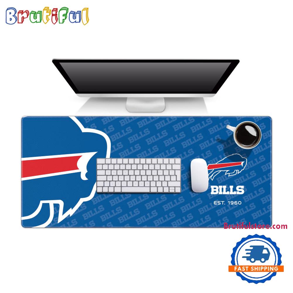 NFL Buffalo Bills Mouse Mats, Football Logo Series Desk Mouse Pad