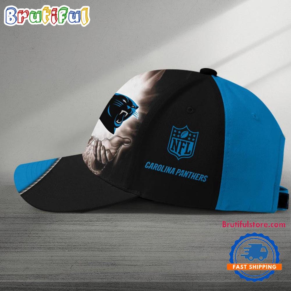 NFL Carolina Panthers Football Team American God Cap