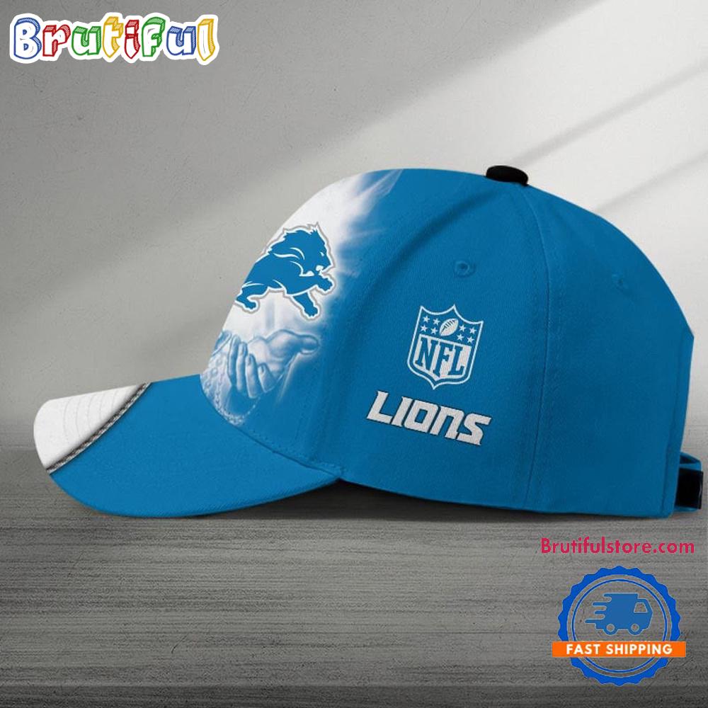 NFL Detroit Lions Football Team American God Cap