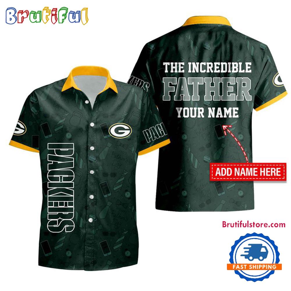 NFL Green Bay Packers The Increadible Father's Day Hawaiian Shirt