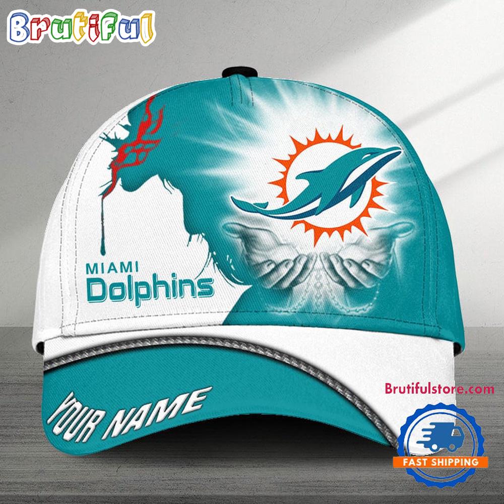 NFL Miami Dolphins Football Team American God Cap