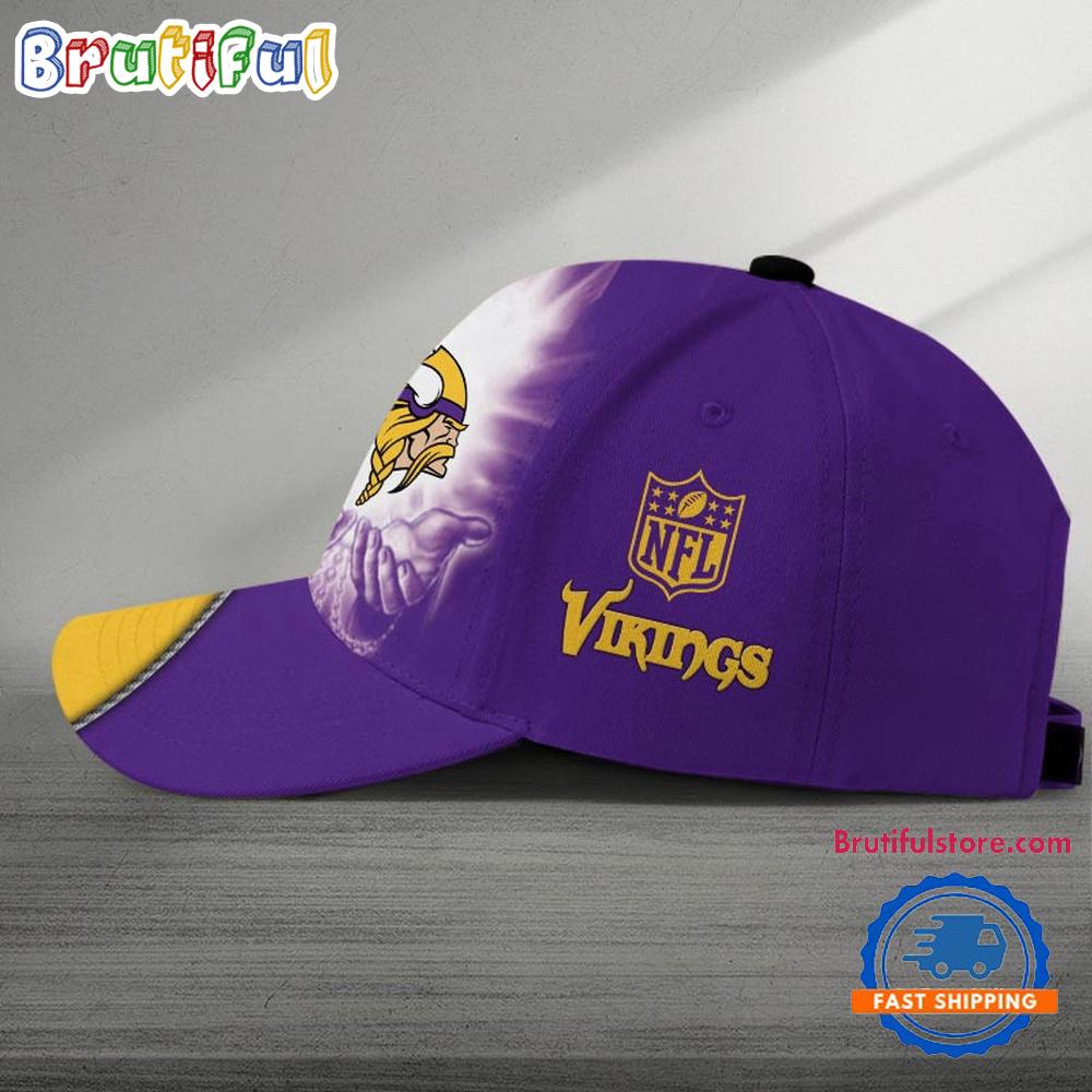 NFL Minnesota Vikings Football Team American God Cap