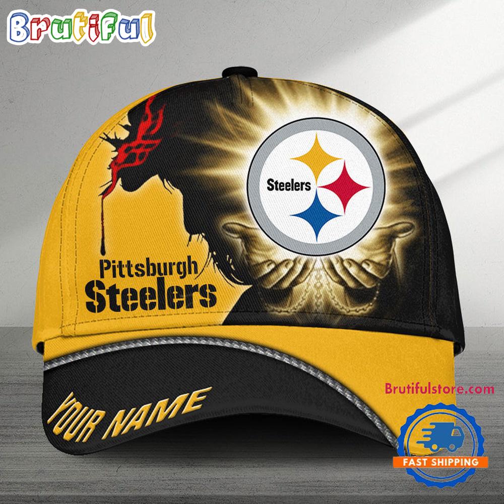 NFL Pittsburgh Steelers Football Team American God Cap
