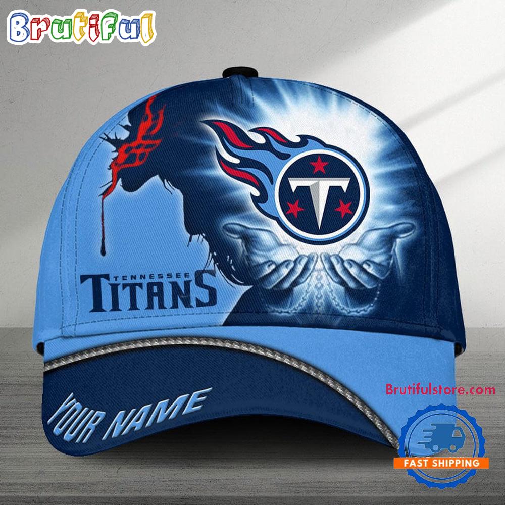 NFL Tennessee Titans Football Team American God Cap
