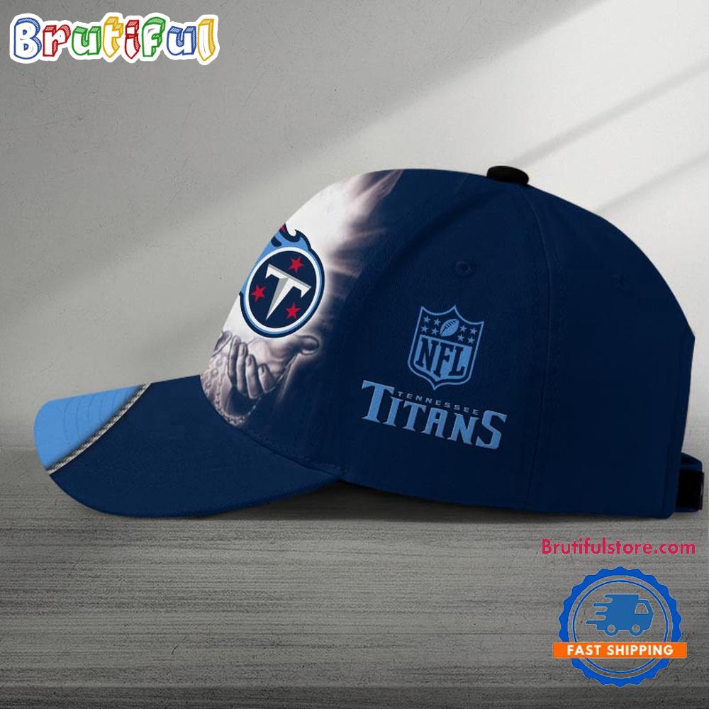 NFL Tennessee Titans Football Team American God Cap