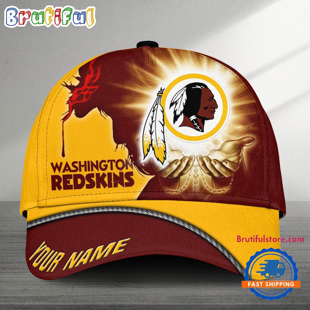 NFL Washington Redskins Football Team American God Cap