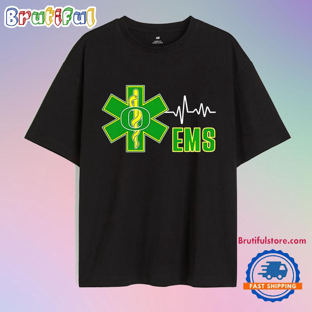 Oakland Athletics National Ems Week Heartbeat T Shirt