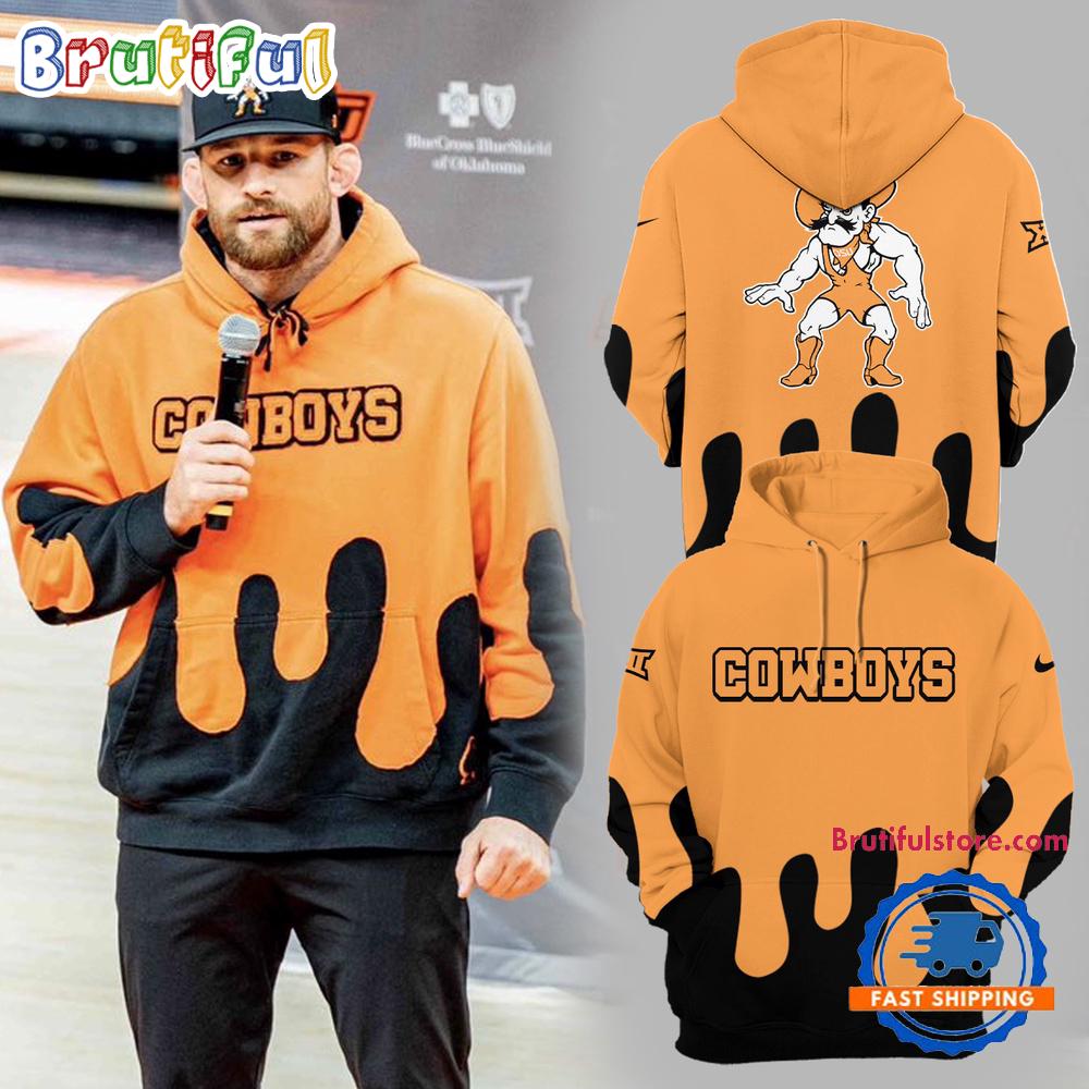 Oklahoma State Cowboys Wrestling Coach DT’s 3D Print 2025 Hoodie