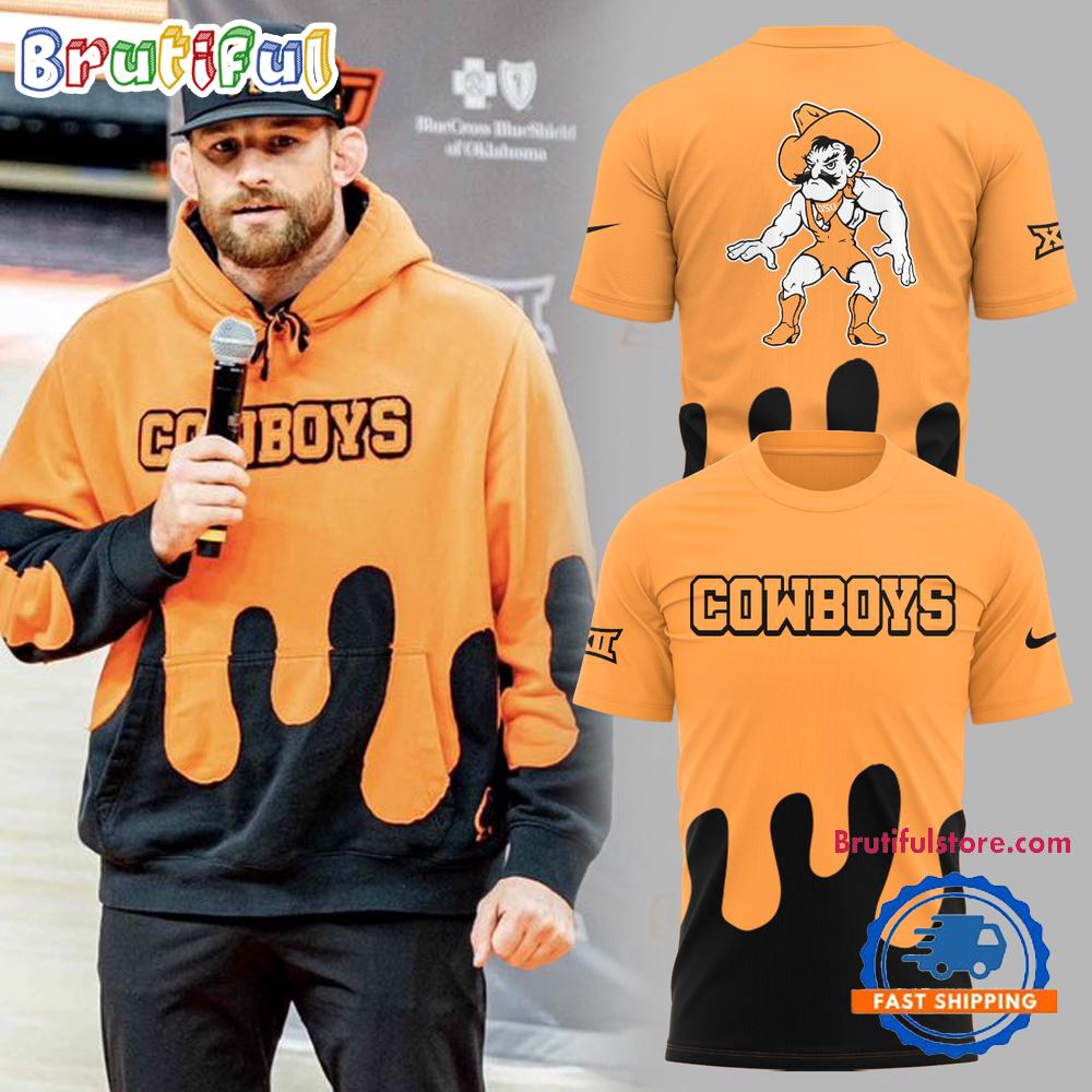 Oklahoma State Cowboys Wrestling Coach DT’s 3D Print 2025 T Shirt