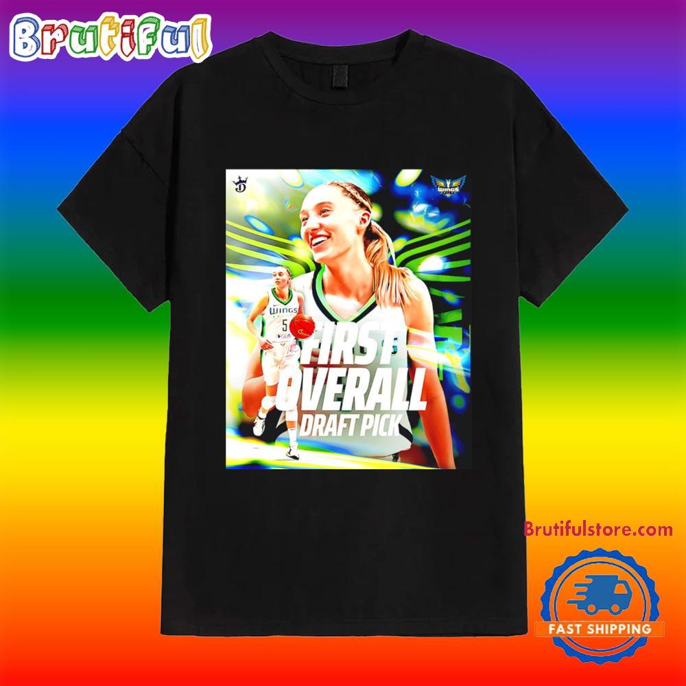 Paige Bueckers Dallas Wings First Overall Draft Pick T Shirt