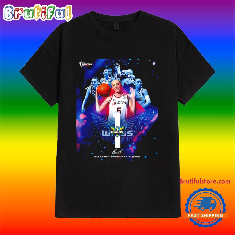 Paige Bueckers the No 1 Pick in the 2025 Wnba Draft T Shirt