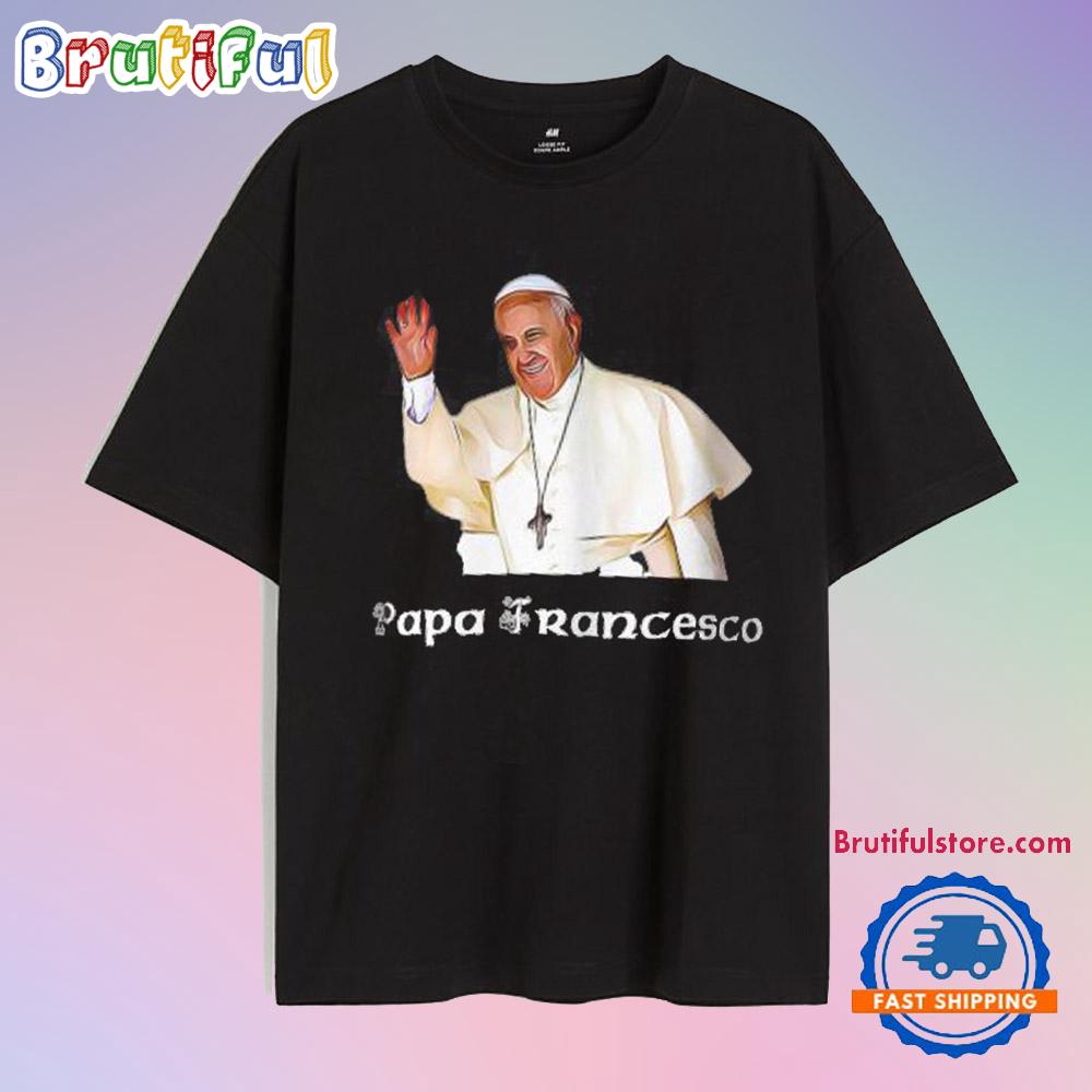 Papa Francesco Pope Francis Celtic Fans Chant Inspired Design Essential T-Shirts