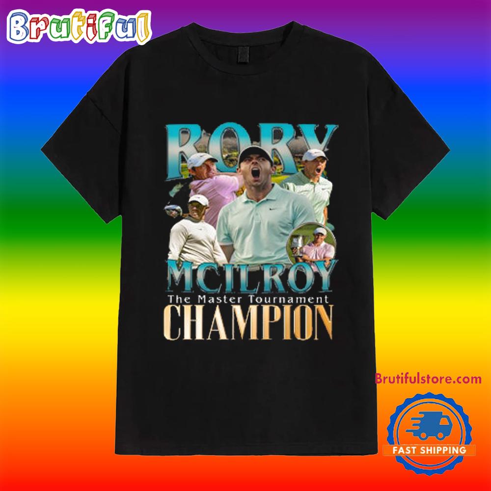 Rory Mcilroy The Master Tournament 2025 Champions T Shirt