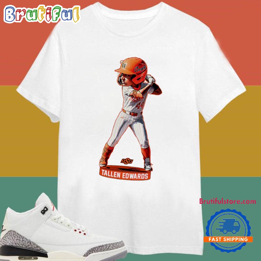 Tallen Edwards Oklahoma State Softball Caricature T Shirt