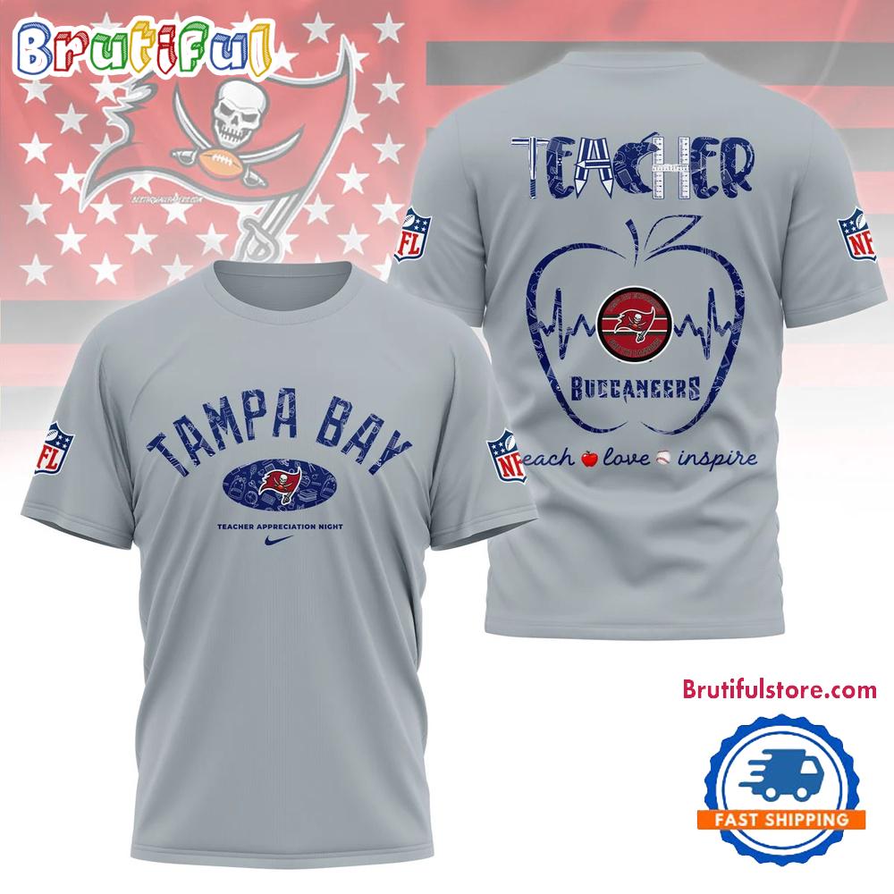 Tampa Bay Buccaneers Teacher Appreciation Night 2025 Limited T Shirt