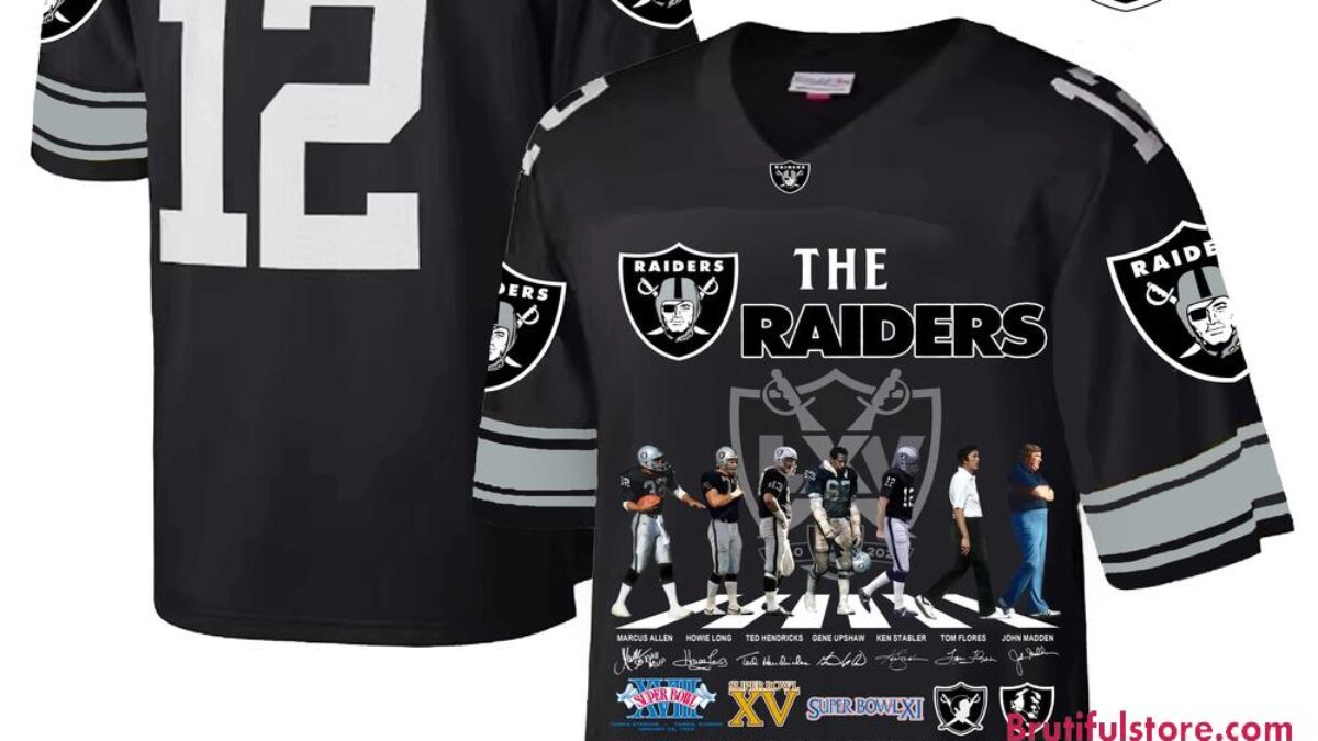 The Oakland Raiders 65th Anniversary 1960-2025 Football Jersey