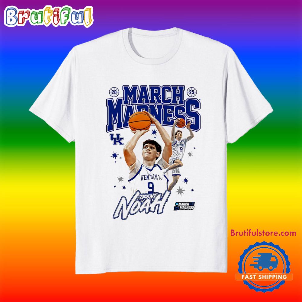 Trent Noah Kentucky Wildcats 2025 March Madness Graphic T Shirt