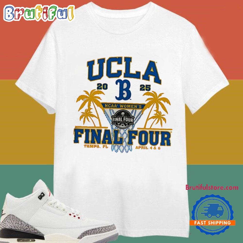 UCLA Bruins 2025 NCAA Womens Basketball Final Four Logo T Shirt