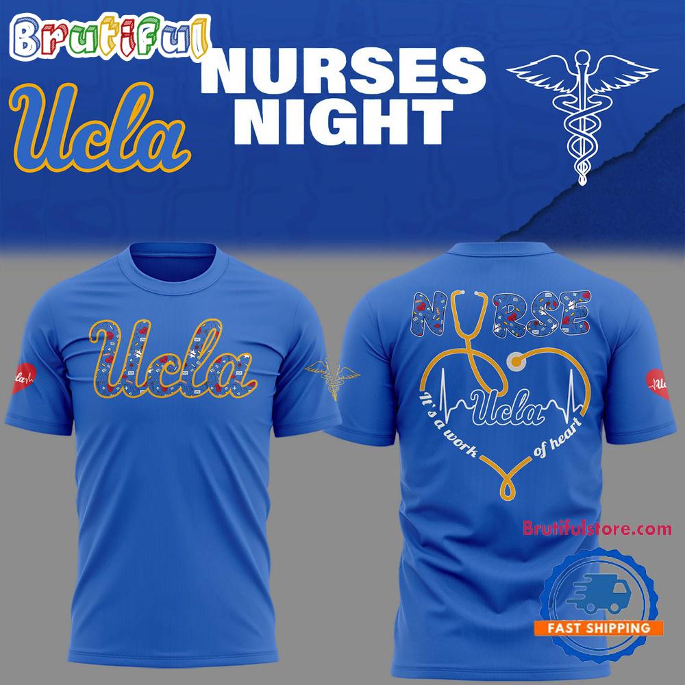 UCLA Bruins NURSES NIGHT Limited New 3D Shirt