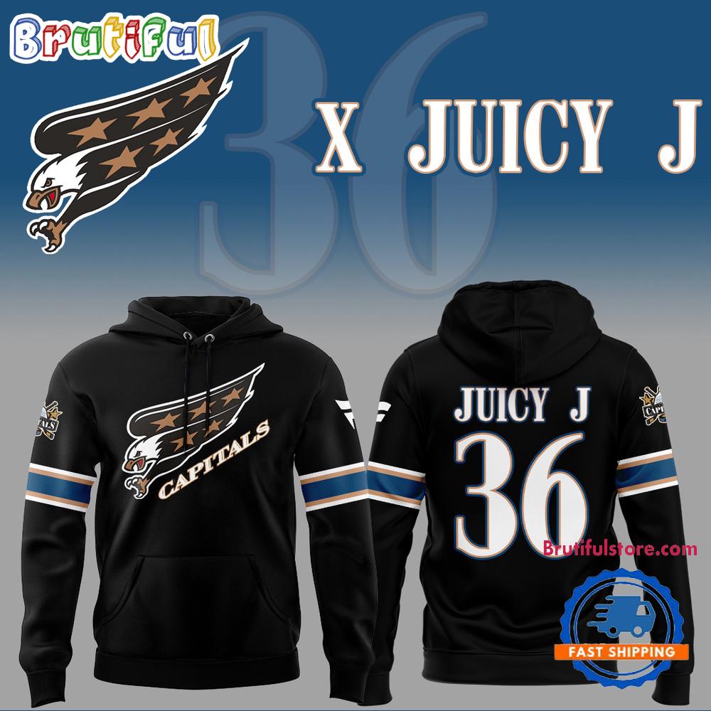 Washington Capitals x 36 Juicy J Hoodie