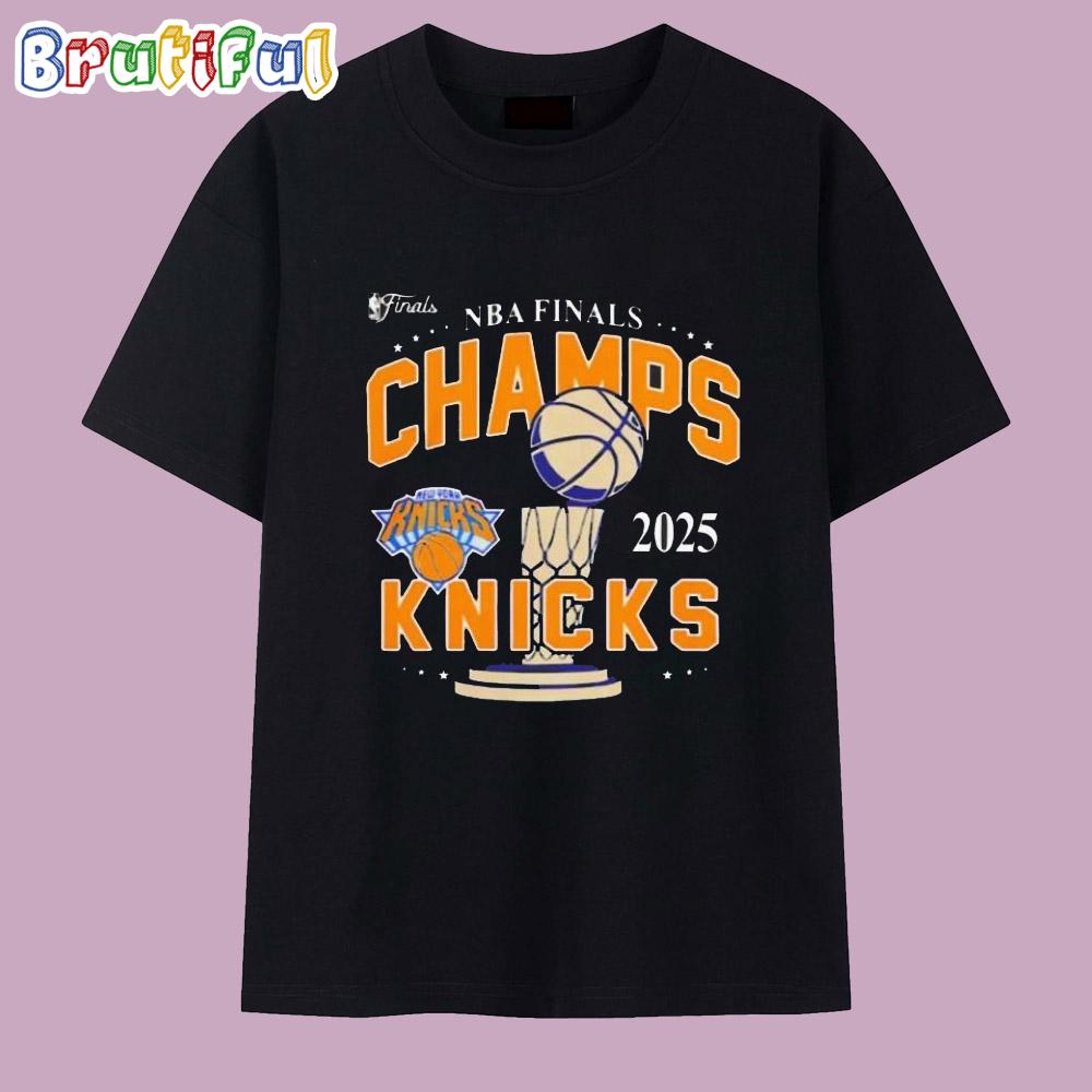 2025 Nba Finals New York Knicks Championship T Shirt