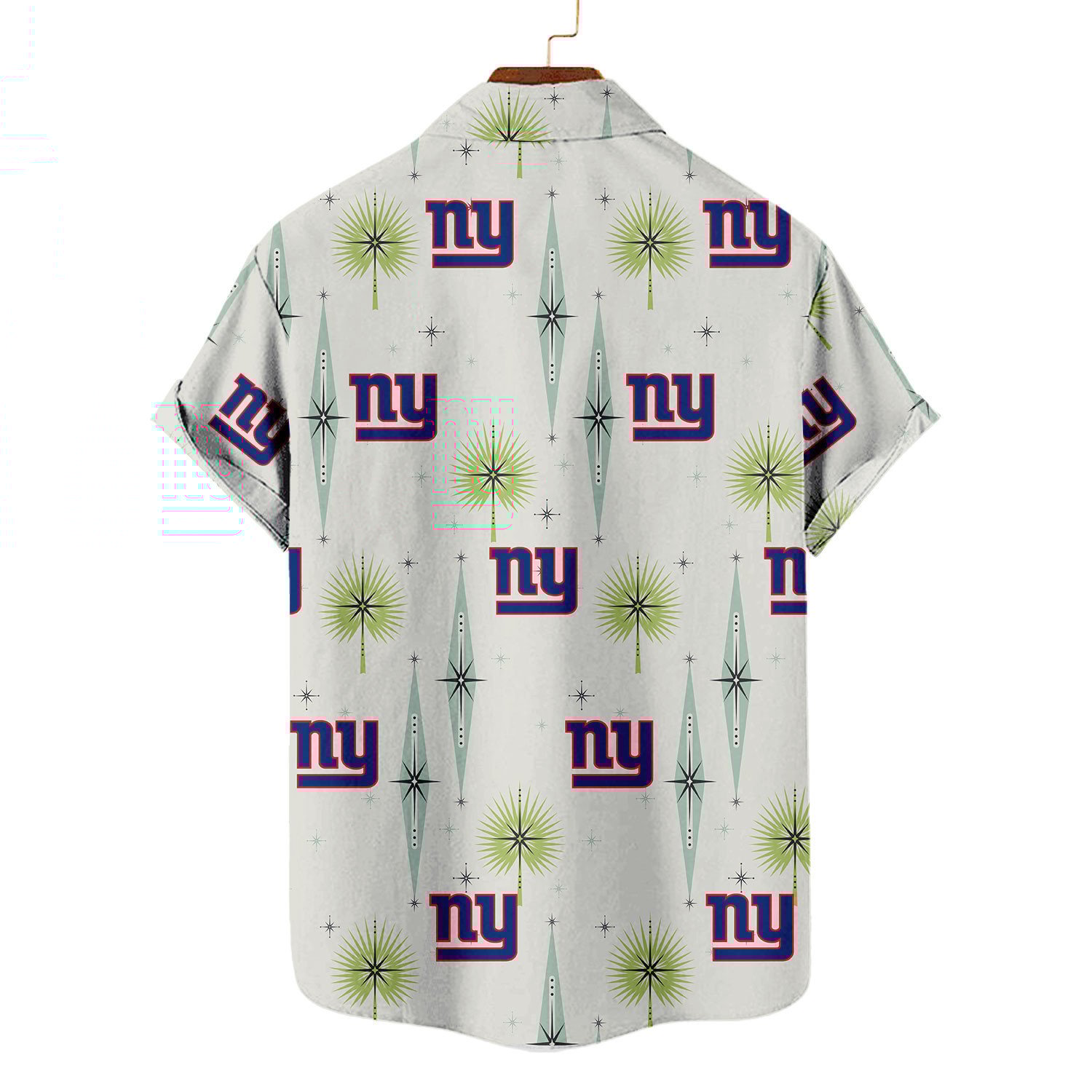 NFL New York Giants Football Team Logo Funny Aloha Hawaiian Shirt 2