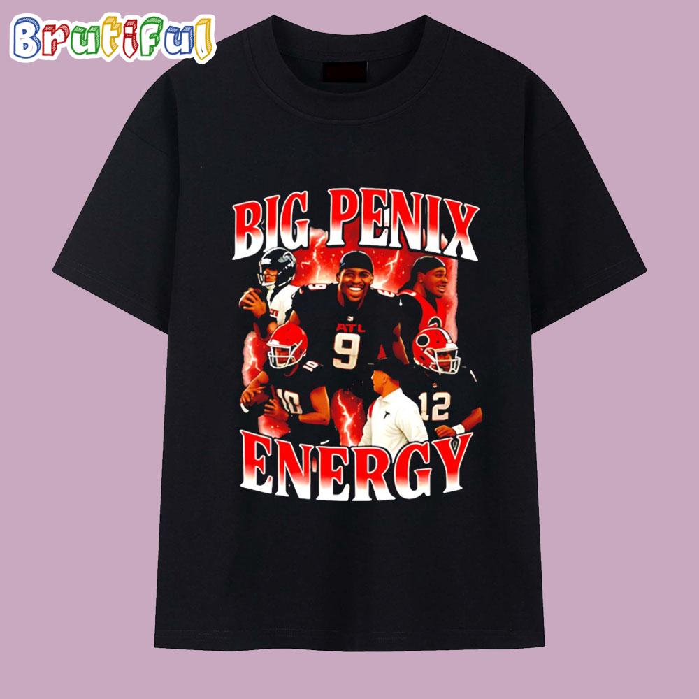 Atlanta Falcons Big Penix Energy Graphic T Shirt