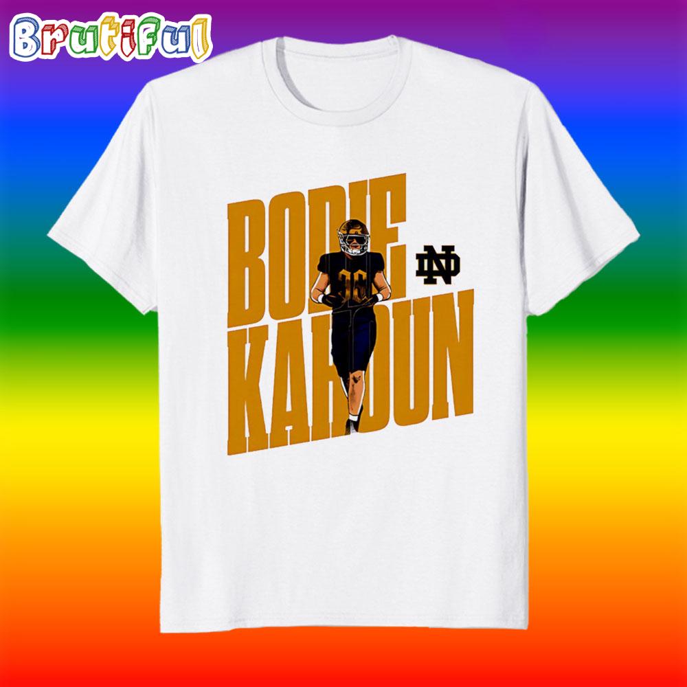 Bodie Kahoun Notre Dame Football Player Collage T Shirt