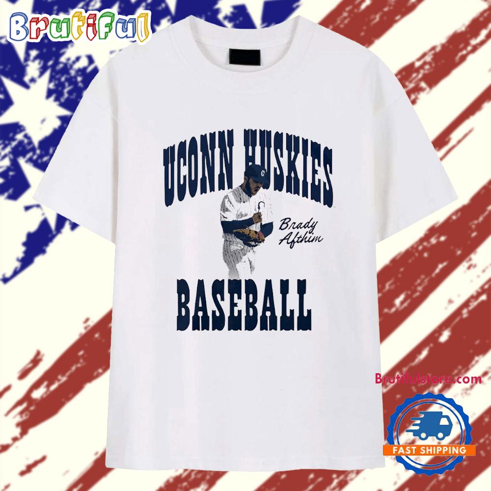 Brady Afthim UConn Huskies Baseball T Shirt